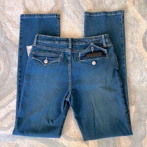 Blue Boot Cut Jeans